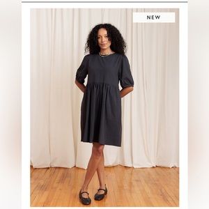 Nico 2.0 Balloon Sleeve Black Dress